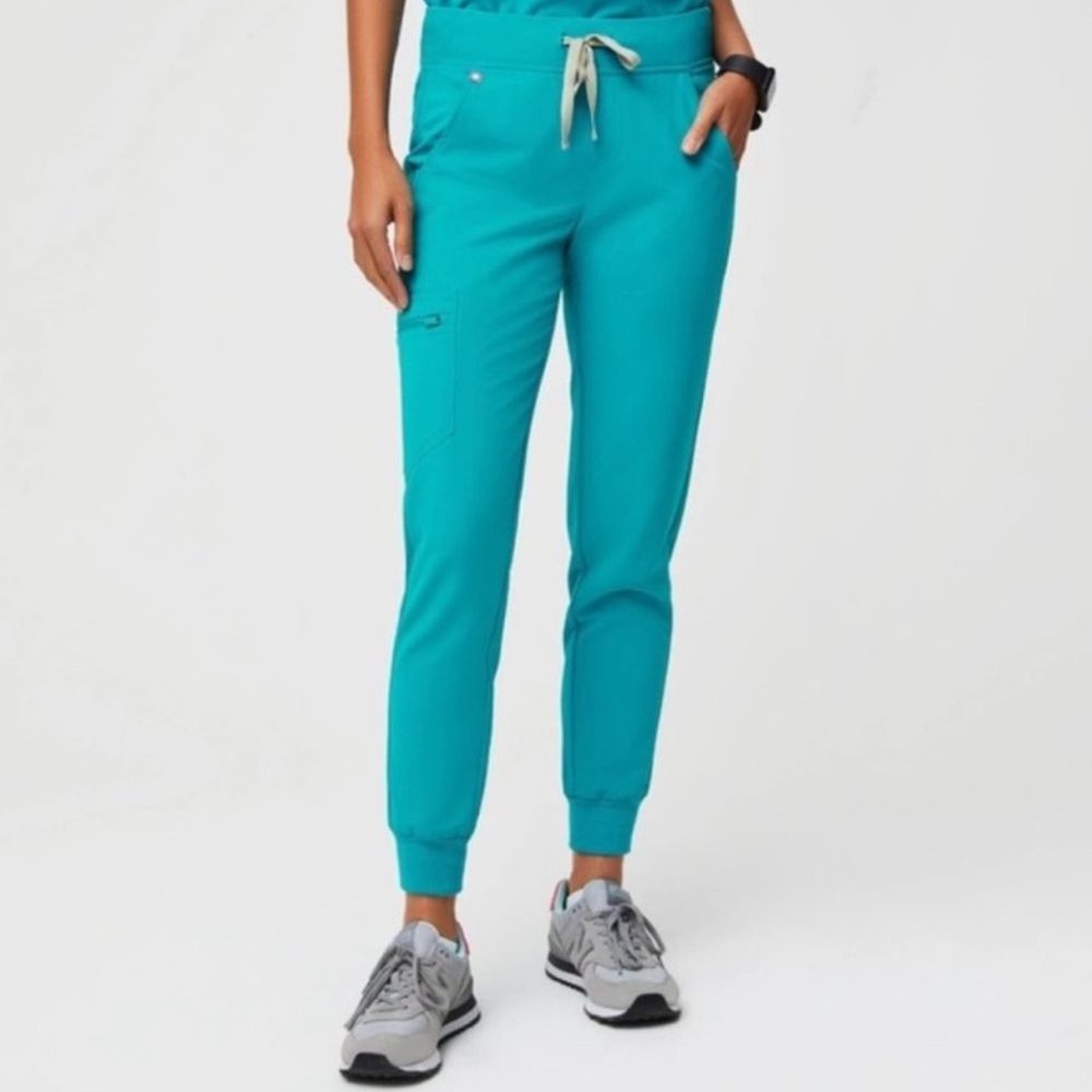 Women's Teal Zamora™ - Tall Jogger Scrub Pants - L - Tall / Teal